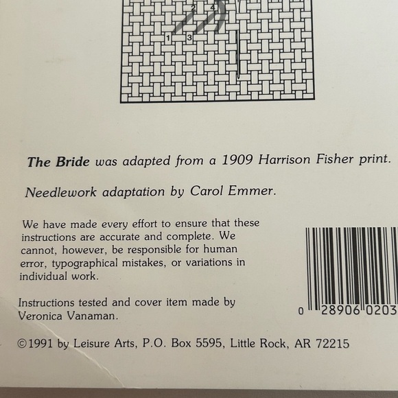 5/$25 Leisure arts 2031 crochet pattern Victorian gown 🥰 - Picture 5 of 6